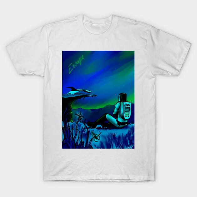 ESC Astrounaut 2 T-Shirt by TheGrantik